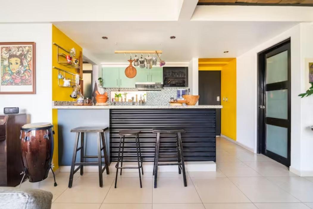Pequena Habitacion Frida - Design Cdmx - Areas Comunes Compartidas Mexico By Eksteriør billede